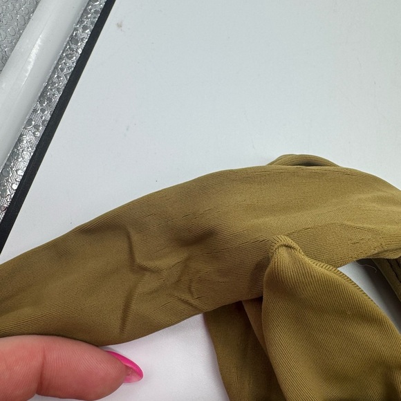 NWT Mikoh Olive Green Tie Bikini Bottoms Size Small - Picture 5 of 10